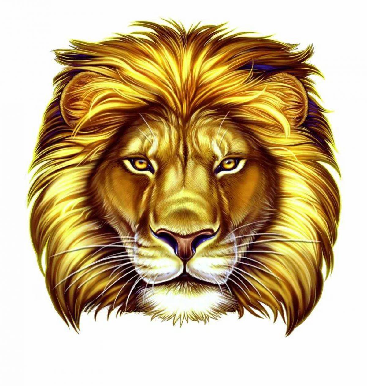Голова льва #10