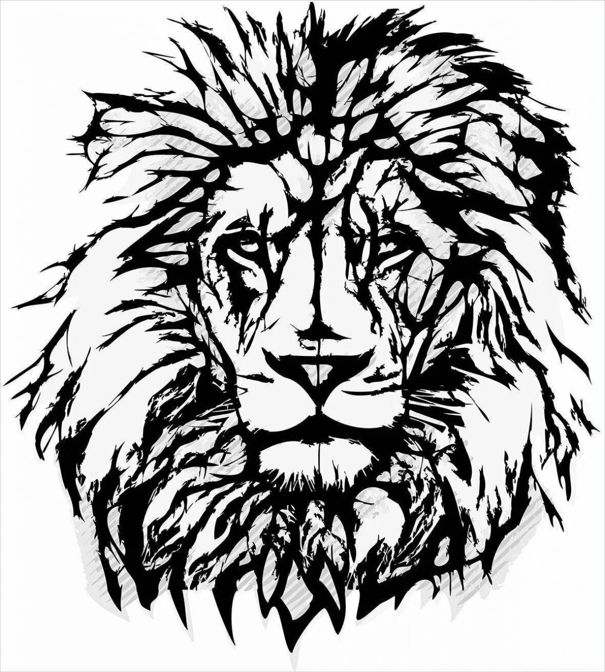Голова льва #11