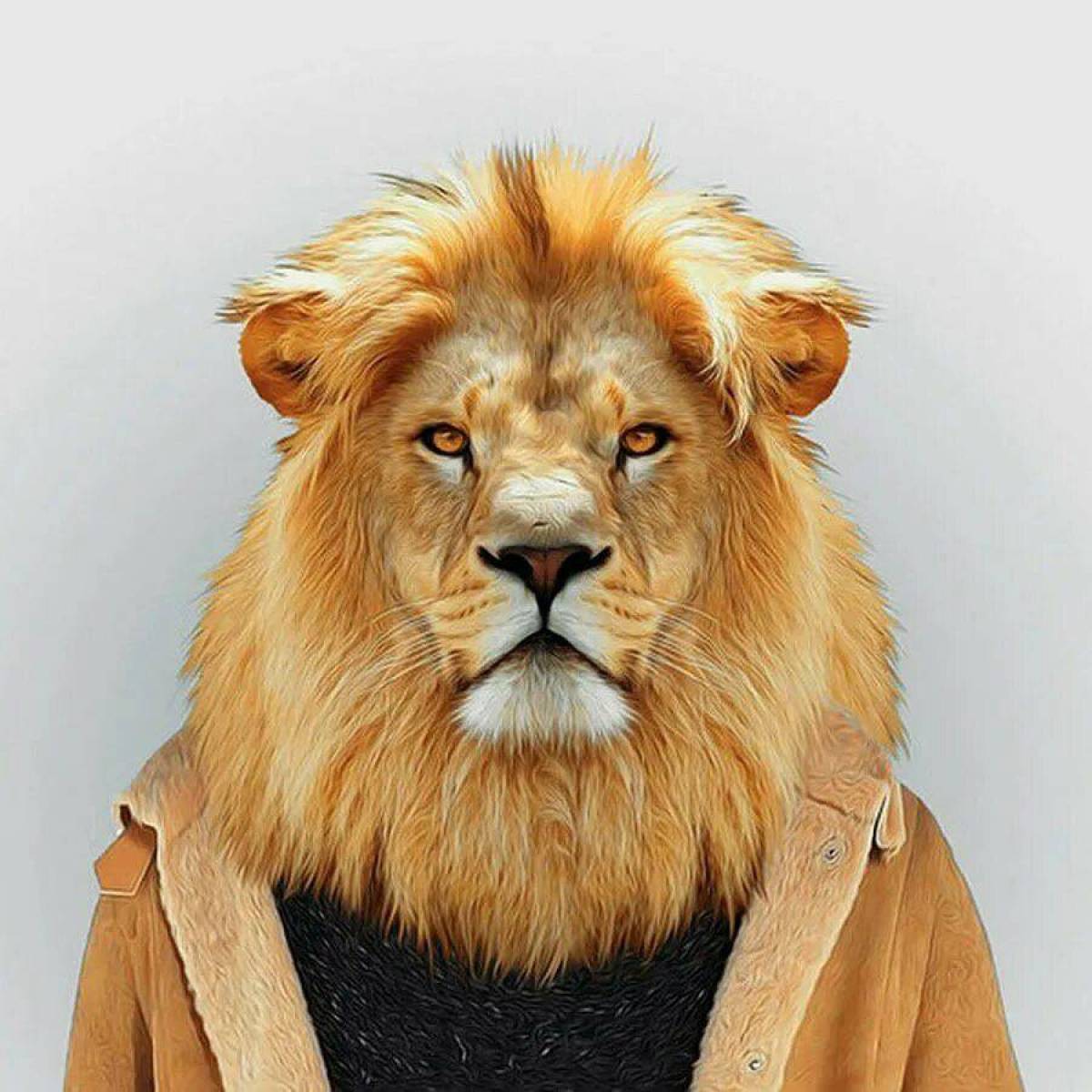 Голова льва #24