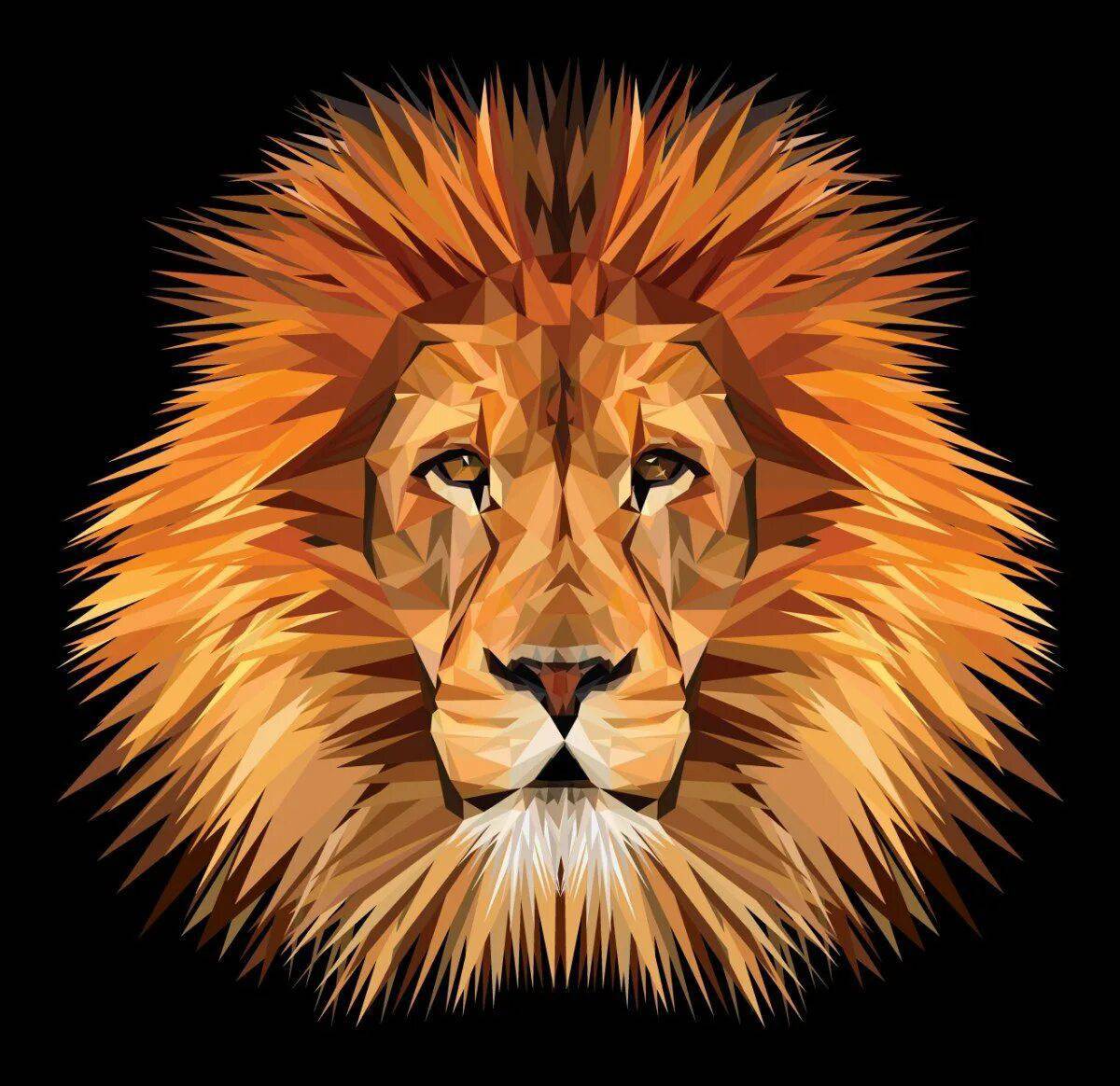 Голова льва #30