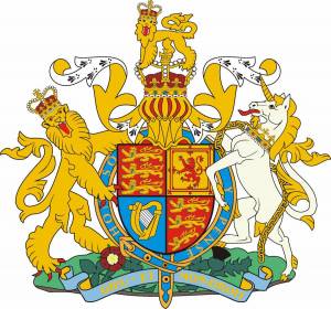 Раскраска герб великобритании #1 #248296