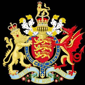 Раскраска герб великобритании #2 #248297