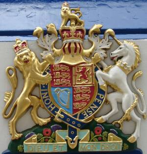 Раскраска герб великобритании #6 #248301