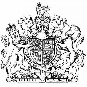 Раскраска герб великобритании #7 #248302
