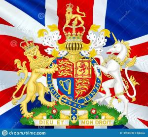 Раскраска герб великобритании #8 #248303