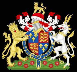 Раскраска герб великобритании #16 #248311