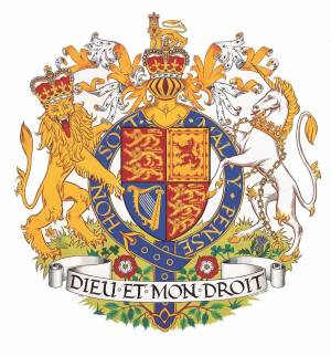Раскраска герб великобритании #32 #248327