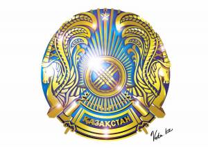 Раскраска герб казахстана #17 #248372