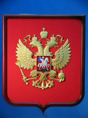 Раскраска герб российской федерации #16 #248656