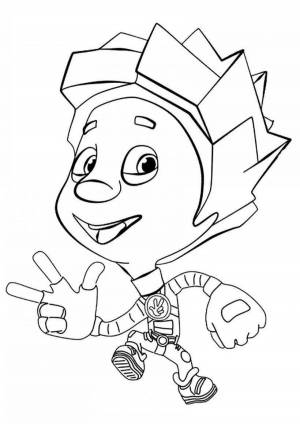 Раскраска герои мультфильмов для детей 6 7 лет #8 #249130