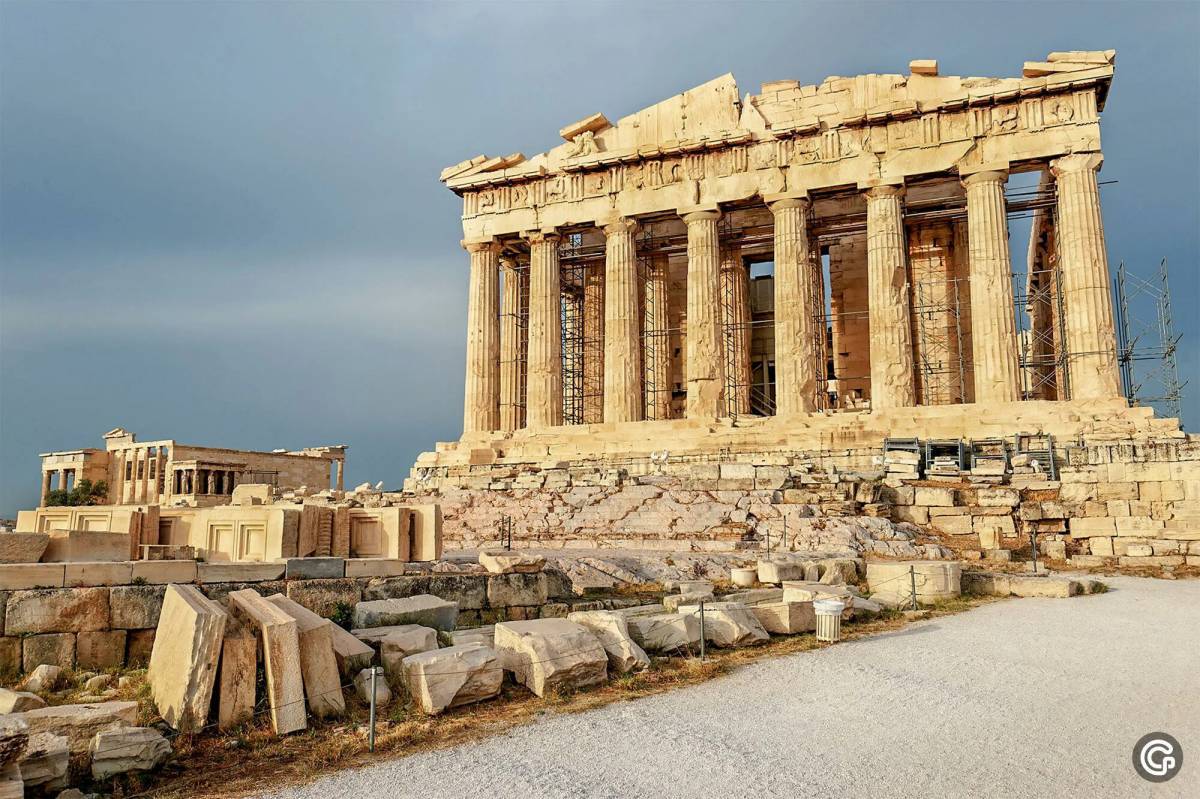 акрополь в древних афинах