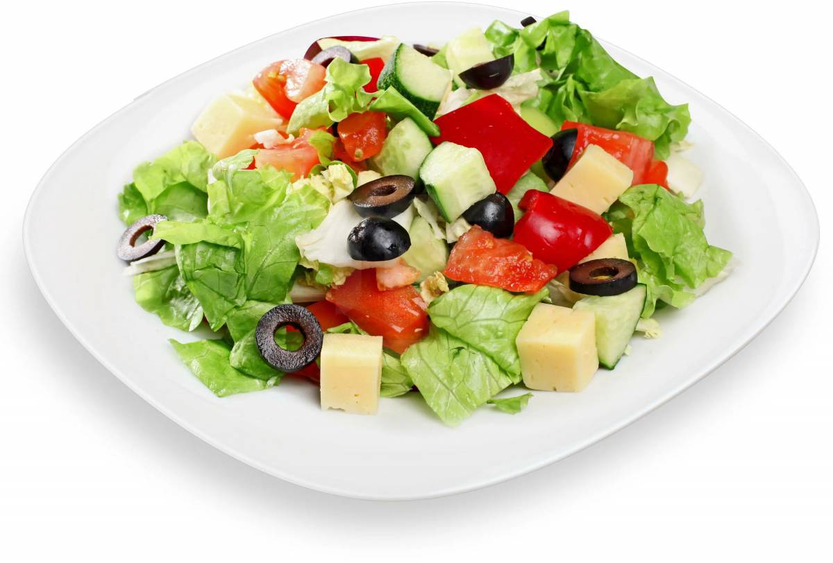 Греческий салат #5