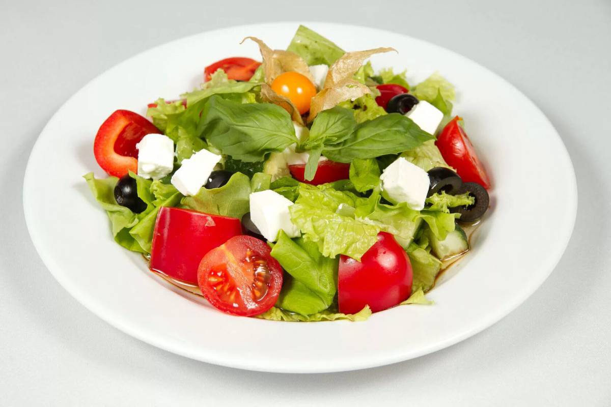 Греческий салат #17