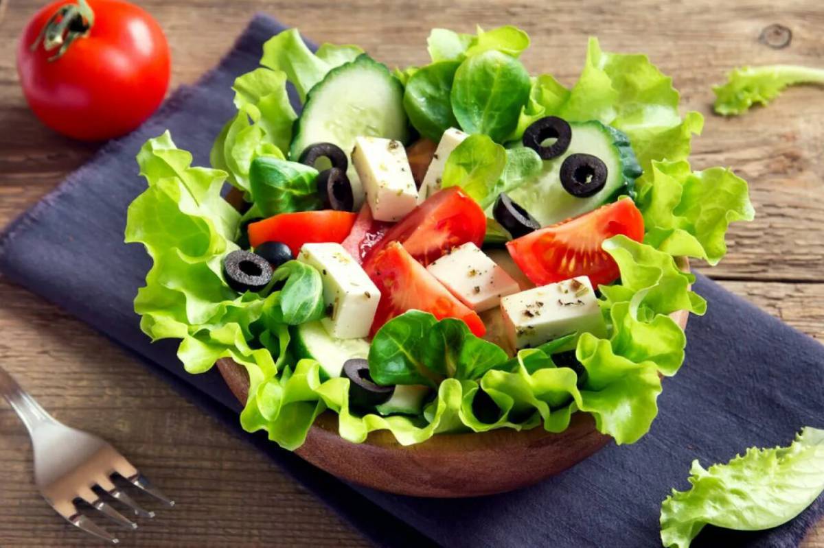 Греческий салат #20