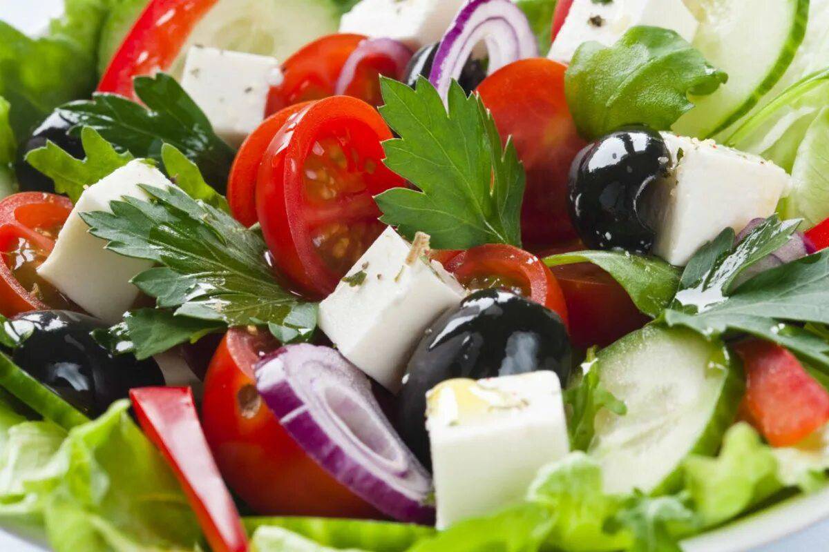 Греческий салат #27