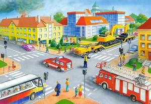 Раскраска город для детей 3 4 лет #35 #252972
