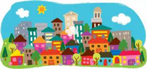 Раскраска город для детей 6 7 лет #7 #252982