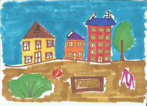 Раскраска город для детей 6 7 лет #38 #253013