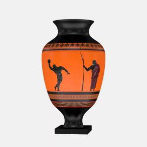 Раскраска греческая ваза #4 #255070