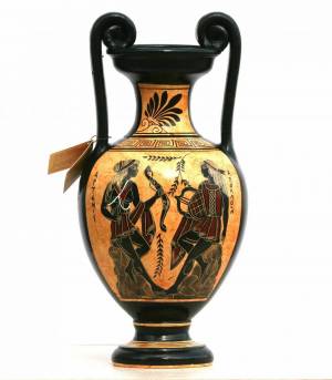 Раскраска греческая ваза #12 #255078