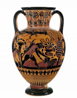 Раскраска греческая ваза #18 #255084