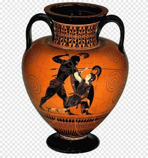 Раскраска греческая ваза #30 #255096