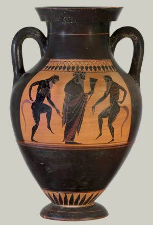 Раскраска греческая ваза #37 #255103