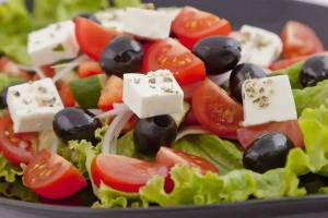 Раскраска греческий салат #11 #255115