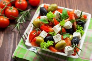 Раскраска греческий салат #22 #255126