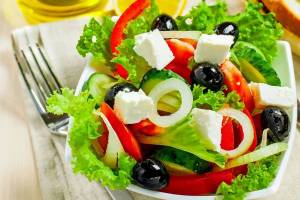 Раскраска греческий салат #31 #255135