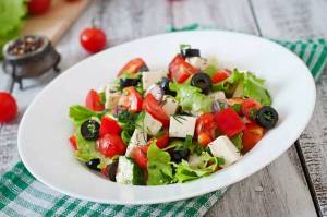 Раскраска греческий салат #36 #255140