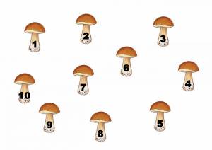 Раскраска грибы для детей 6 7 лет #1 #255292