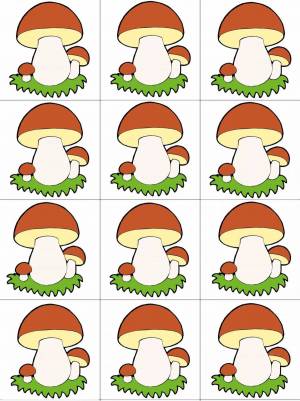 Раскраска грибы для детей 6 7 лет #23 #255314