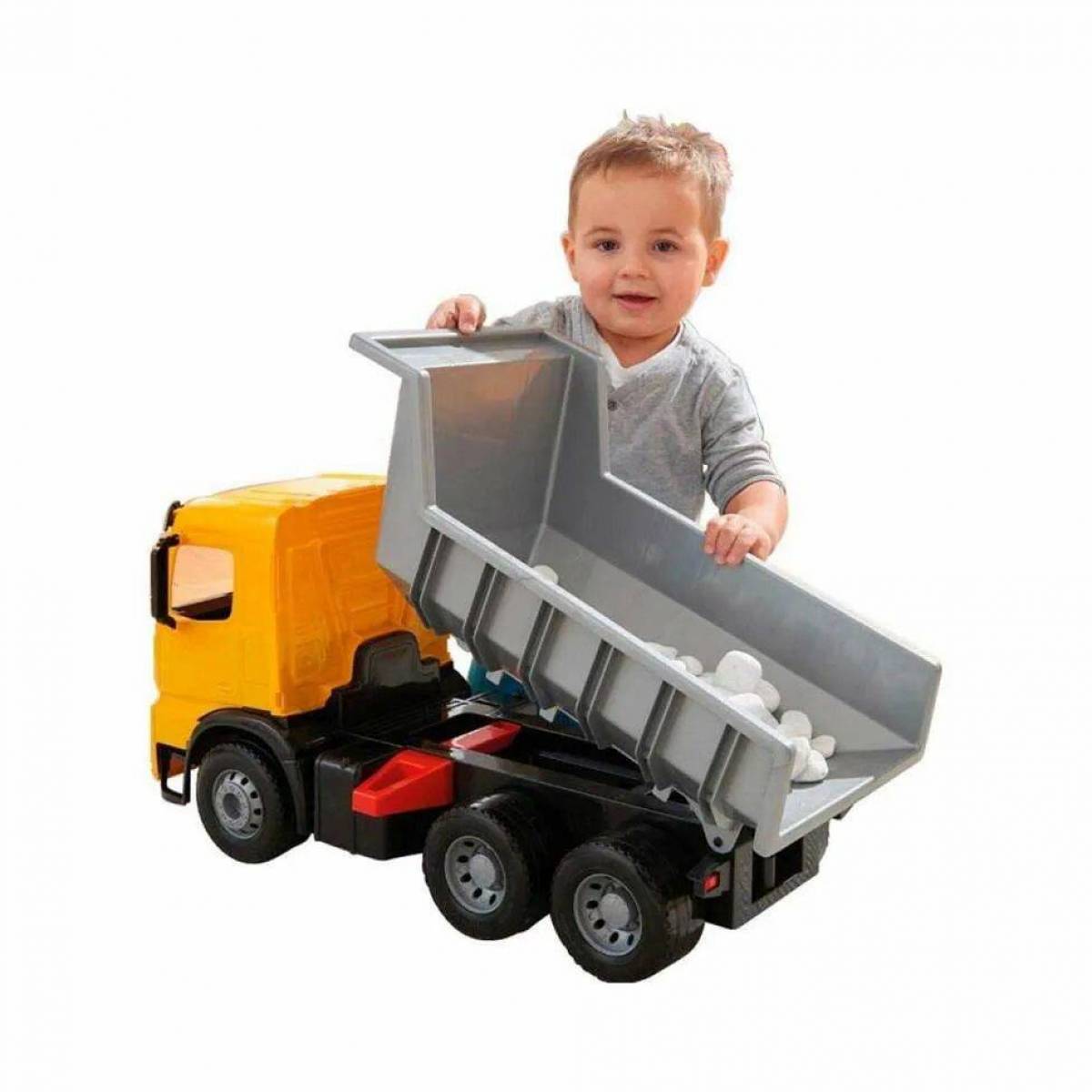 Детские грузовички. Грузовик Lena Giga Trucks Arocs (02064) 67 см. Dickie Toys Dump Truck самосвал. Мерседес Бенц Arocs игрушка самосвал. Самосвал гигантский "Таурус".