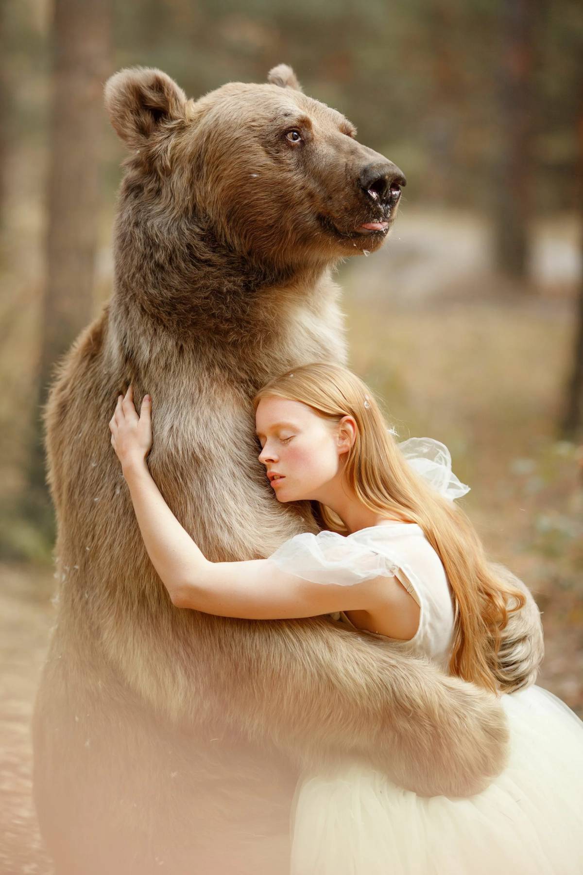 Девочка с медведем #14