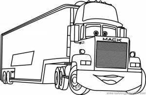 Раскраска грузовики для мальчиков #28 #256051