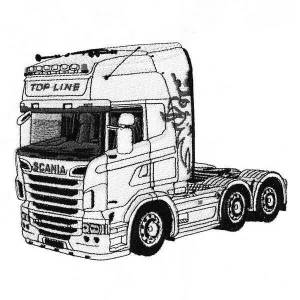 Раскраска грузовики для мальчиков #29 #256052