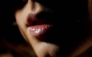 Раскраска губы девушки #9 #256792