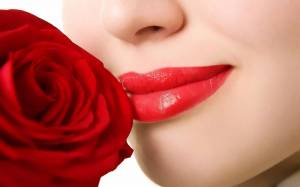 Раскраска губы девушки #15 #256798
