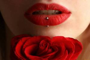 Раскраска губы девушки #17 #256800