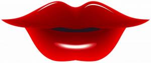 Раскраска губы для детей #5 #256827