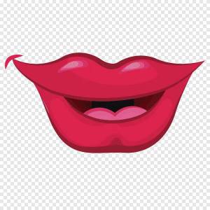 Раскраска губы для детей #8 #256830