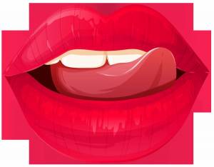 Раскраска губы для детей #14 #256836