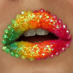 Раскраска губы красивые #26 #256874