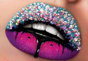 Раскраска губы красивые #30 #256878