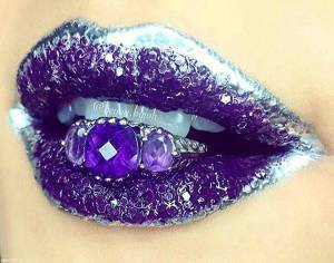 Раскраска губы красивые #31 #256879