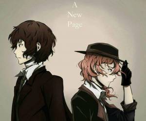 Раскраска дазай и чуя #35 #257764