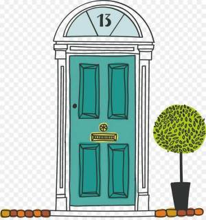 Раскраска дверь для детей #16 #258607