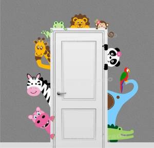 Раскраска дверь для детей #18 #258609