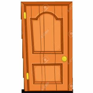 Раскраска дверь для детей #36 #258627